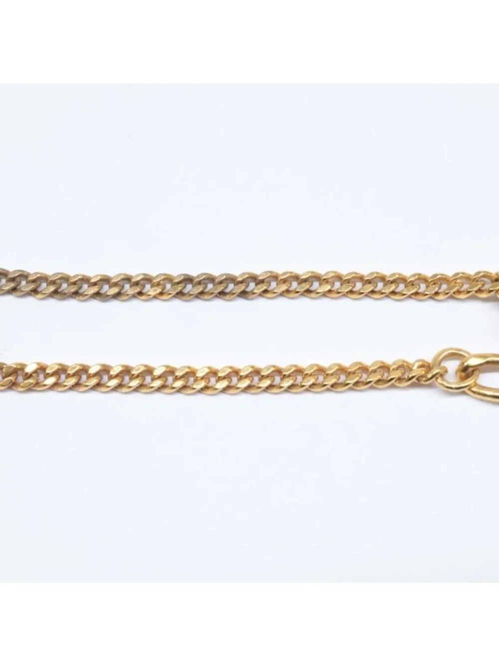 Chanel CC Logo Soccer Ball Motif Multi Stone Bracelet - Picture 3 of 9